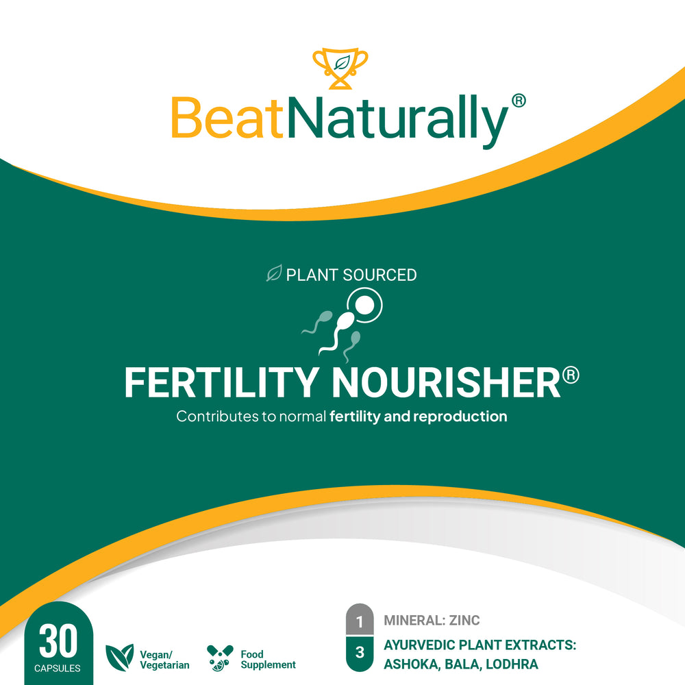 
                  
                    Fertility Nourisher Supplement with Zinc and Ayurvedic Extracts for Reproductive Health
                  
                